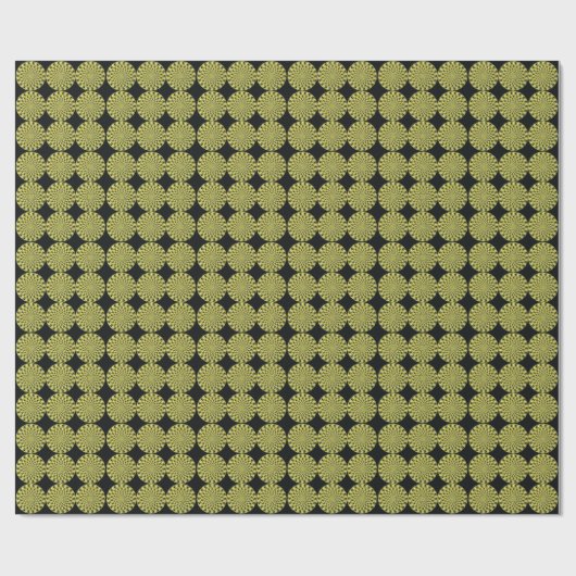 Crazy Optical Illusion Wrapping Paper Geschenkpapier (Flach)