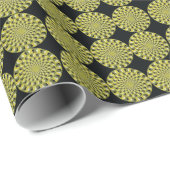 Crazy Optical Illusion Wrapping Paper Geschenkpapier (Rolleneckpunkt)