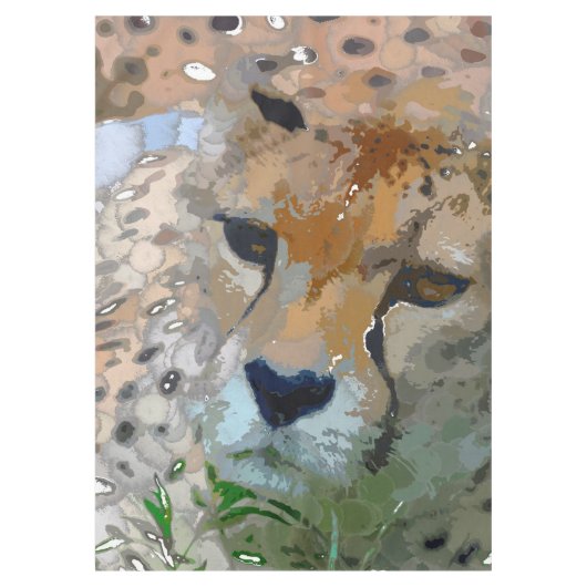Crazy Paint - Cheetah Tischdecke (Vorderseite)