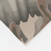 Crazy Paint - Gorilla Fleecedecke (Ecke)