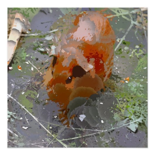 Crazy Paint - Guinea Pig Poster (Vorderseite)