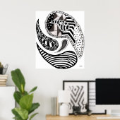 Crazy Paisleys Poster (Heimbüro)