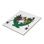 Crazy Paprikaschoten Fliese (Seite)