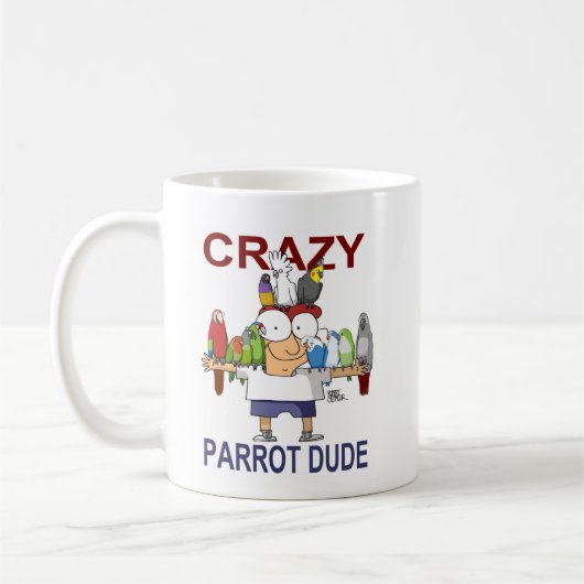 Crazy Parrot Typ Kaffeetasse (Links)