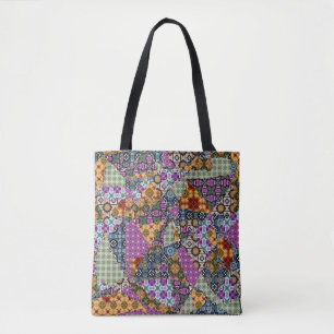 Crazy Patchwork Tasche