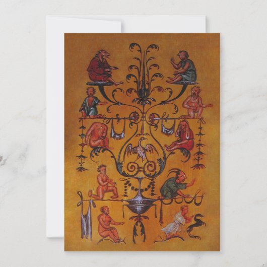 Crazy People ~ Einladungen (Vorderseite)