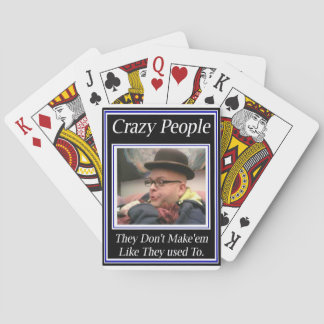 Crazy People Playing Cards Spielkarten