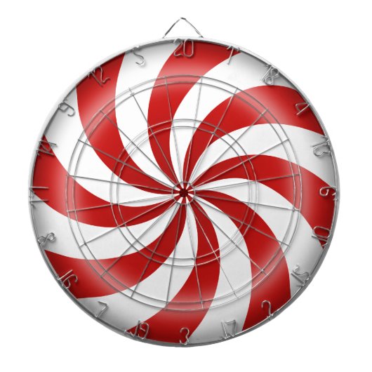 Crazy Peppermint Candy Dart Board Dartscheibe (vorne)