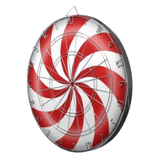 Crazy Peppermint Candy Dart Board Dartscheibe (Vorderseite rechts)