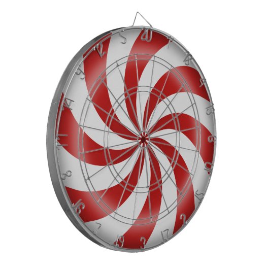 Crazy Peppermint Candy Dart Board Dartscheibe (Vorderseite Links)