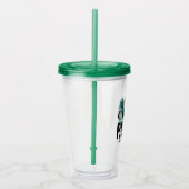 Crazy Pflanze Lady Acryltrinkbecher (Rechts)