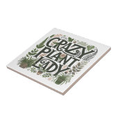 Crazy Pflanze Lady Fliese (Seite)