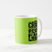Crazy Pflanze Lady Kaffeetasse (VorderseiteRechts)