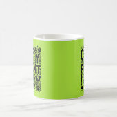Crazy Pflanze Lady Kaffeetasse (Mittel)