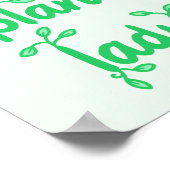 Crazy Pflanze Lady Poster (Ecke)