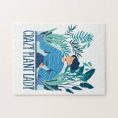 Crazy Pflanze Lady Puzzle (Horizontal)