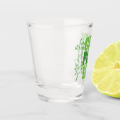 Crazy Pflanze Lady Schnapsglas (Links)