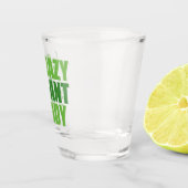 Crazy Pflanze Lady Schnapsglas (Rechts)