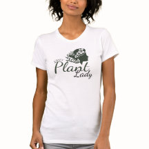 Crazy Pflanze Lady Silhouette Blume und Butterfly