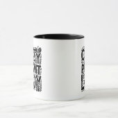 Crazy Pflanze Lady Tasse (Zentrum)