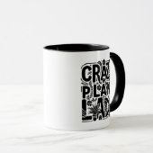 Crazy Pflanze Lady Tasse (VorderseiteRechts)