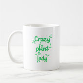 Crazy Pflanze Lady Tasse (Links)