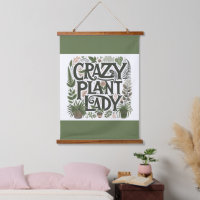 Crazy Pflanze Lady