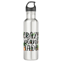 Crazy Pflanze Lady Water Flasche Stainless Steel  Edelstahlflasche