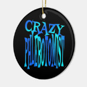 Crazy Phlebotomist Keramikornament (Links)