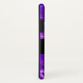 CRAZY PHOTON BLUE SAPPHIRE GEM STONE MONOGRAM Case-Mate iPhone HÜLLE (Hinten/Rechts)