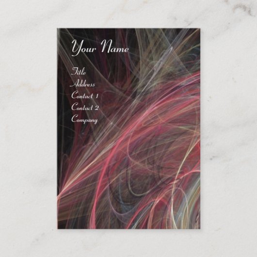 CRAZY PHOTON-Dynamik Visitenkarte (Vorderseite)