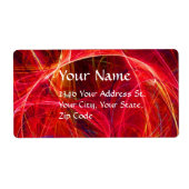 CRAZY PHOTON Monogramm Vibranntschwarz rosa rot (Vorne)