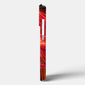 CRAZY PHOTON rosa Case-Mate iPhone Hülle (Rückseite / Links)