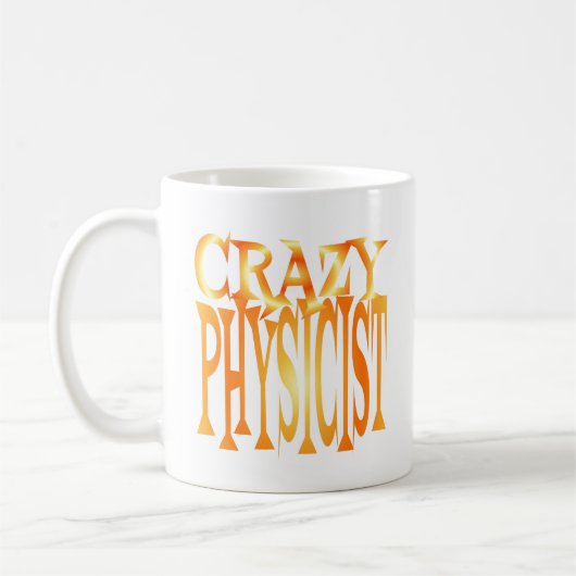 Crazy Physicist Kaffeetasse (Links)