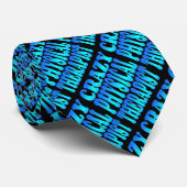 Crazy Physiotherapeut Krawatte (Gerollt)