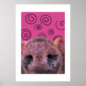Crazy Pig Poster (Vorne)