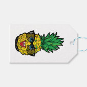 Crazy Pineaple Geschenkanhänger (Vorderseite (Horizontal))