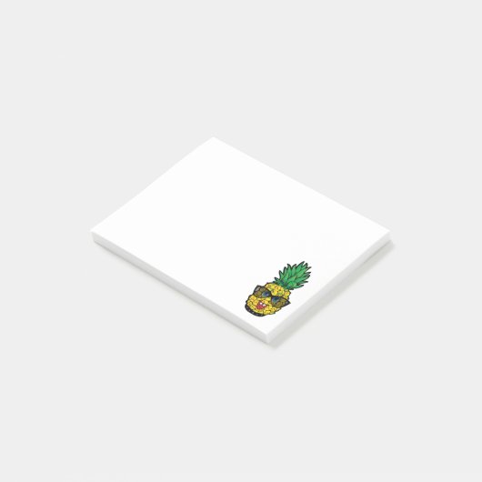 Crazy Pineaple Post-it Klebezettel (angewinkelt)