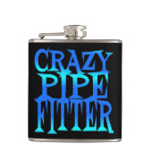 Crazy Pipe Fitter Flachmann (Vorderseite)