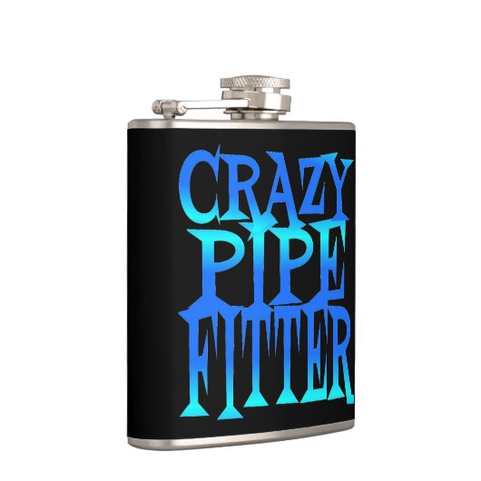 Crazy Pipe Fitter Flachmann (Rechts)