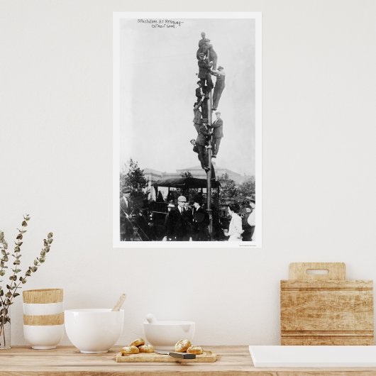 Crazy Pirates Basefall Fans 1909 Poster (Küche)