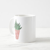 Crazy Plant Lady | Funny Plant Lovers Kaffeetasse (Vorderseite Links)