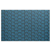 Crazy Police Dispatcher in Blue Stoff (Yard (91,4 cm))