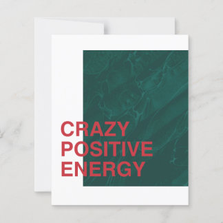 Crazy Positive Energy - kühne, moderne Angebotsges