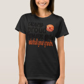 Crazy Proud immer Loud Basketball Great Oma T-Shirt (Vorderseite)