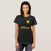 Crazy Proud immer Loud Softball Cousin T-Shirt (Vorne ganz)