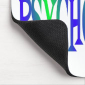 Crazy Psychologin Mousepad (Ecke)