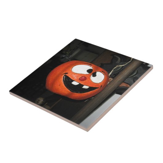 Crazy Pumpkin Fliese (Seite)
