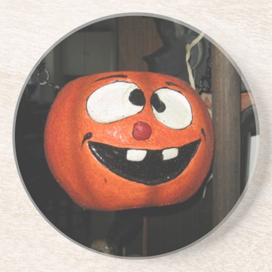 Crazy Pumpkin Getränkeuntersetzer (Vorne)