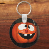 Crazy Pumpkin Schlüsselanhänger (Vorderseite)